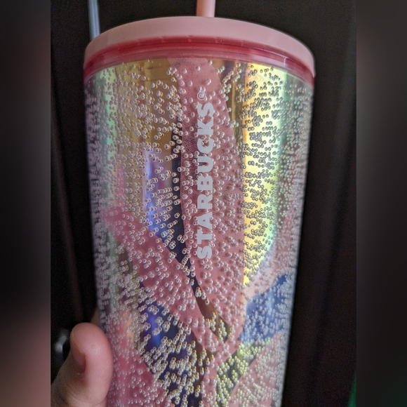 NWT Starbucks Coral Reef Bubble 2021 Edition Venti Cup Tumbler Collectible - Picture 3 of 12